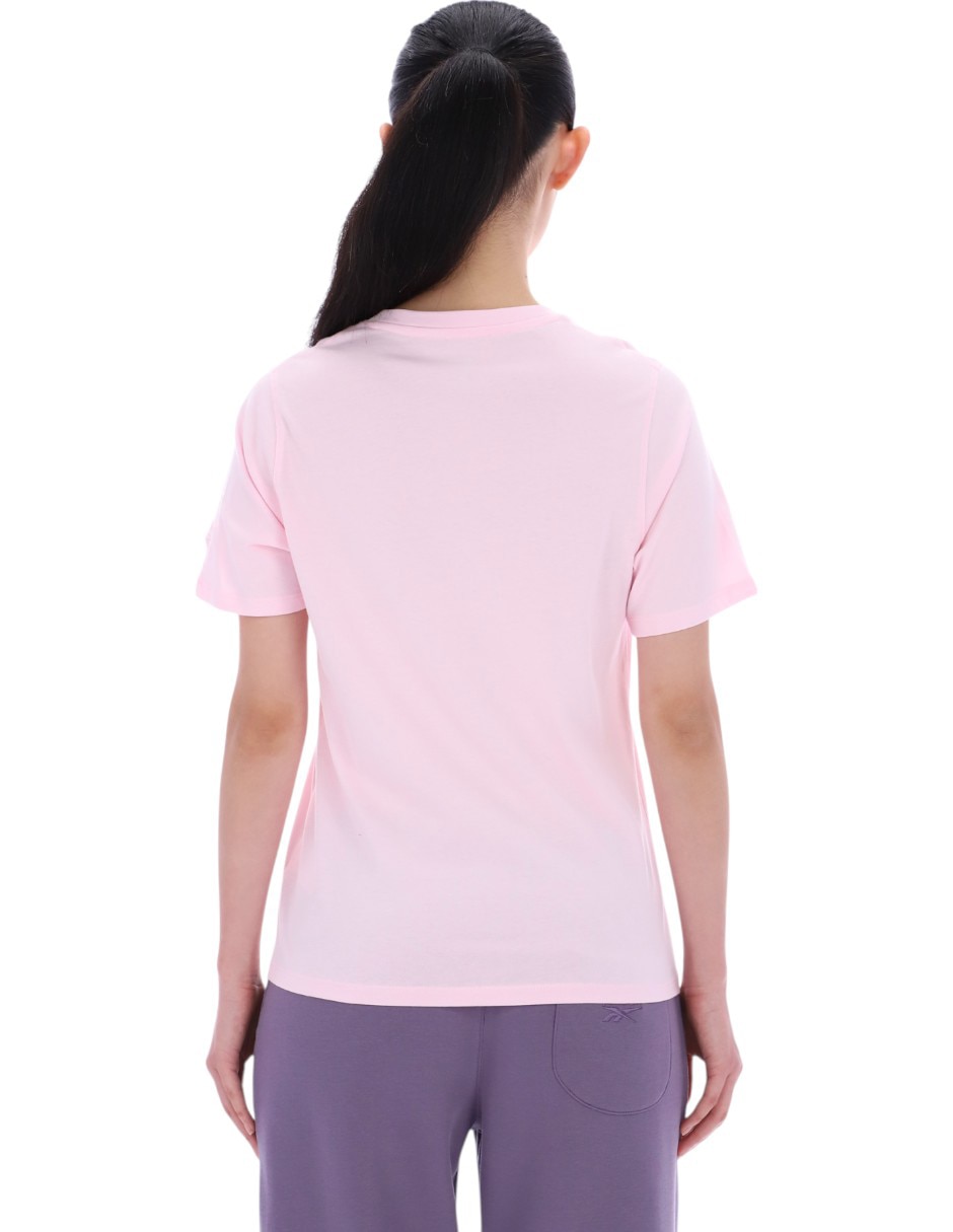 Playera manga corta cuello redondo para mujer 4