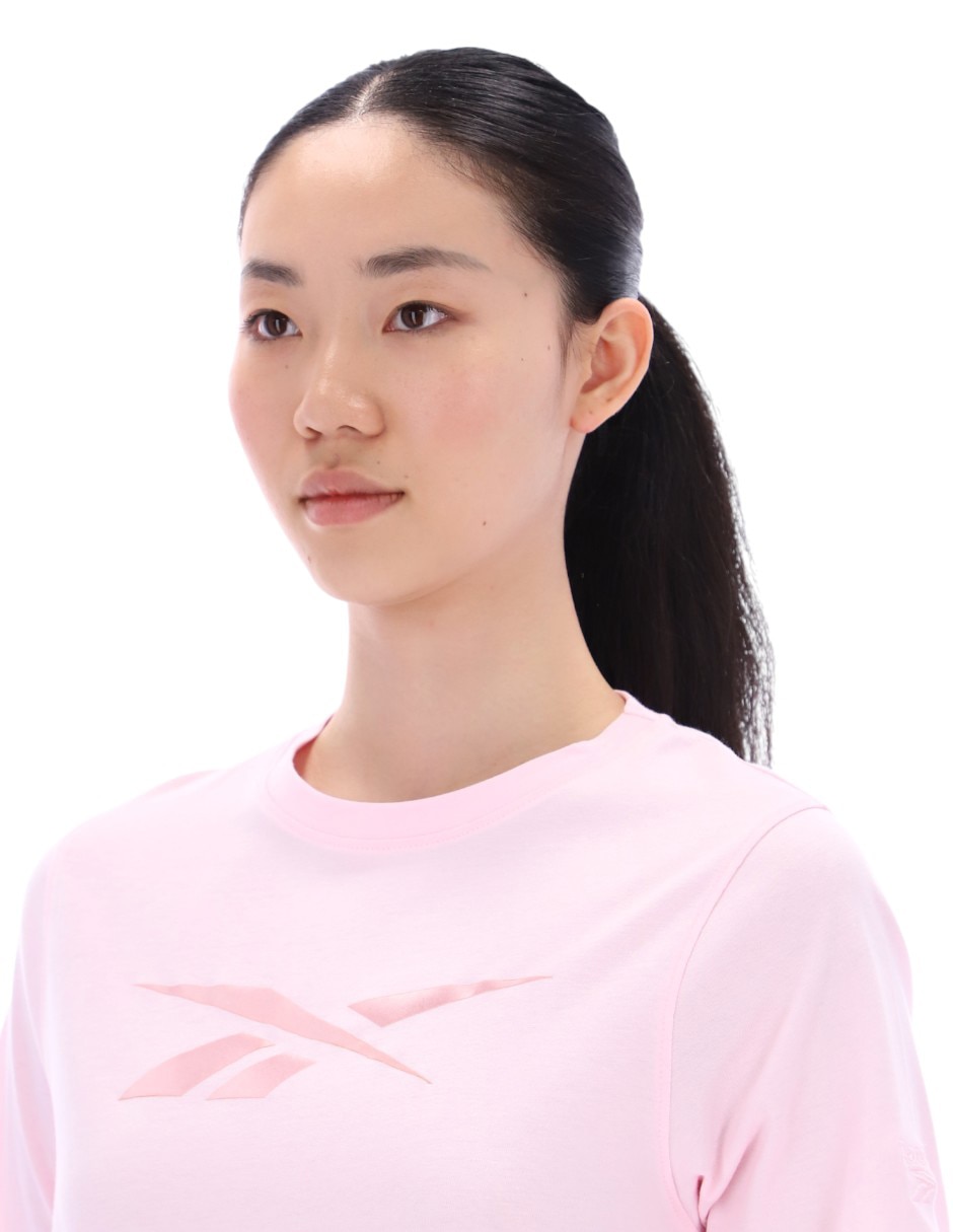 Playera manga corta cuello redondo para mujer 5