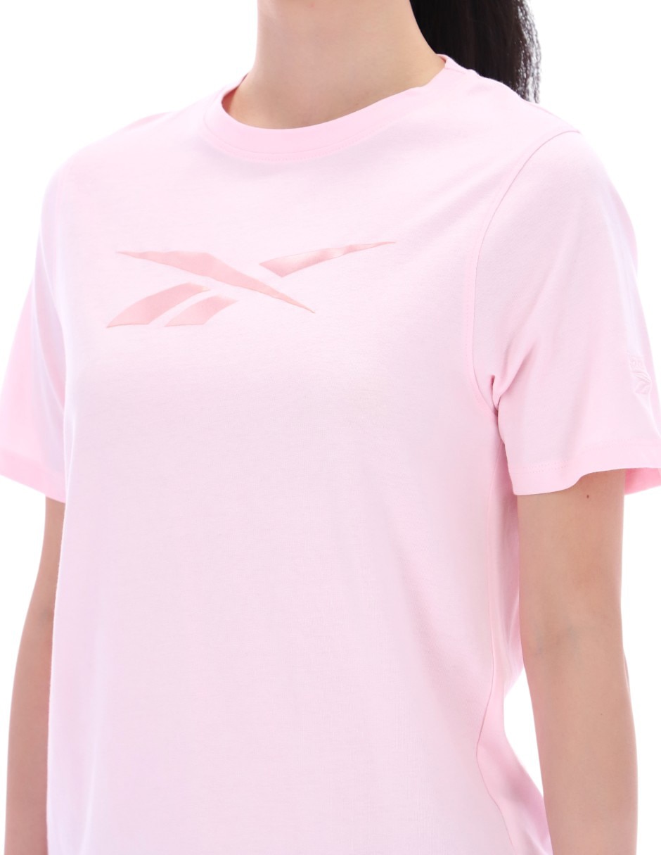 Playera manga corta cuello redondo para mujer 6