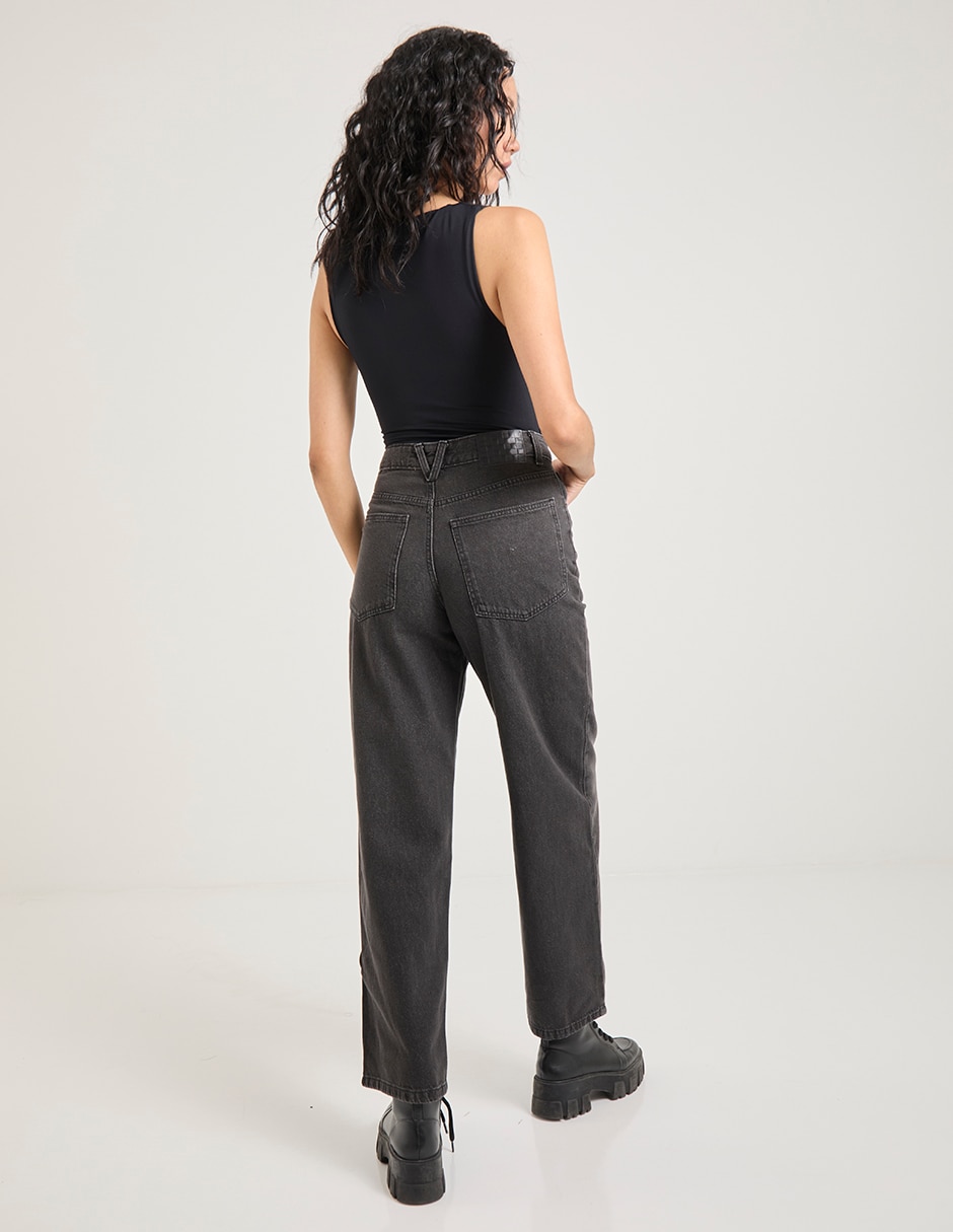Jeans straight Vans para mujer