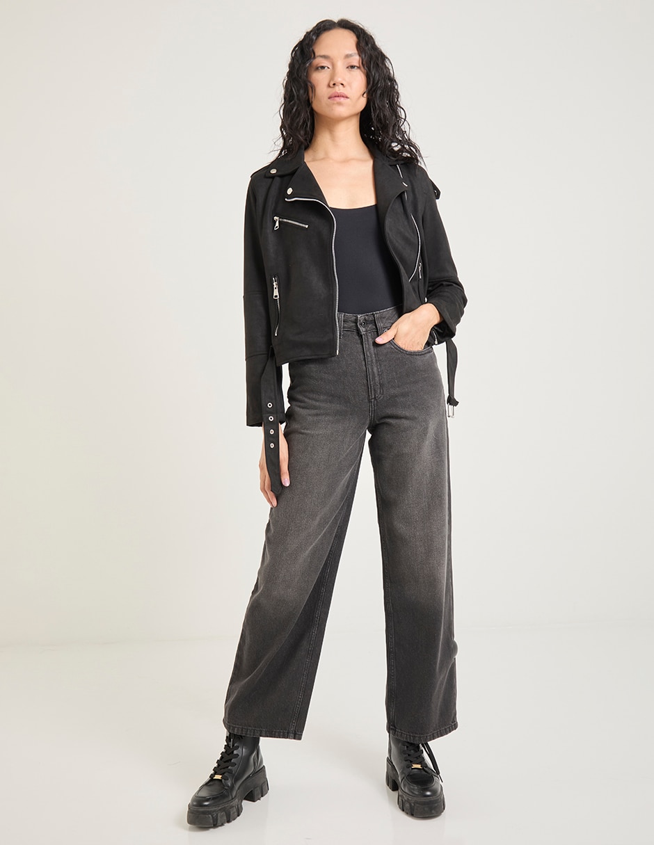 Jeans straight Vans para mujer