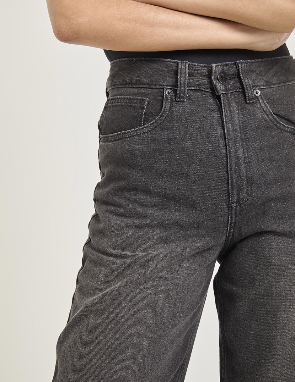 Jeans straight Vans para mujer