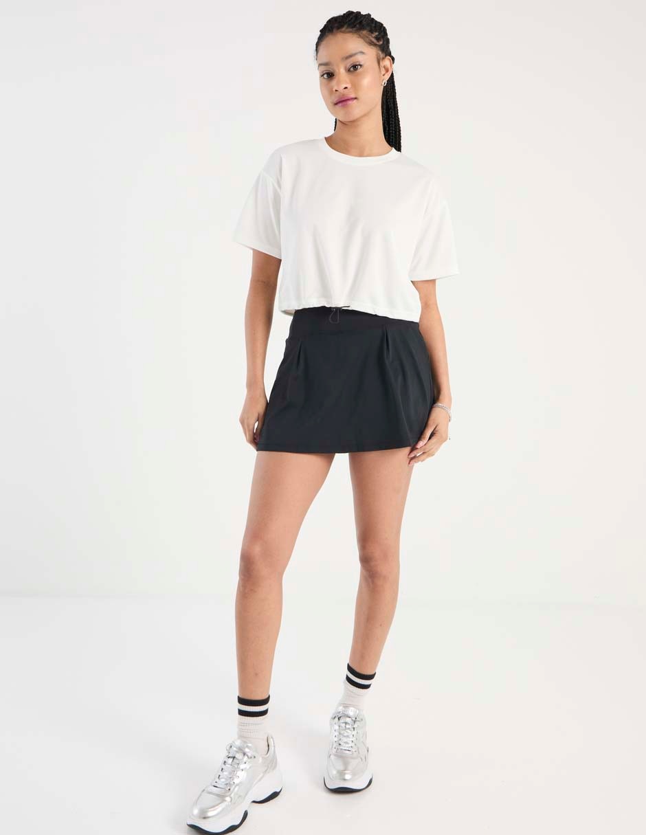 Playera manga corta Mlb cuello redondo para mujer