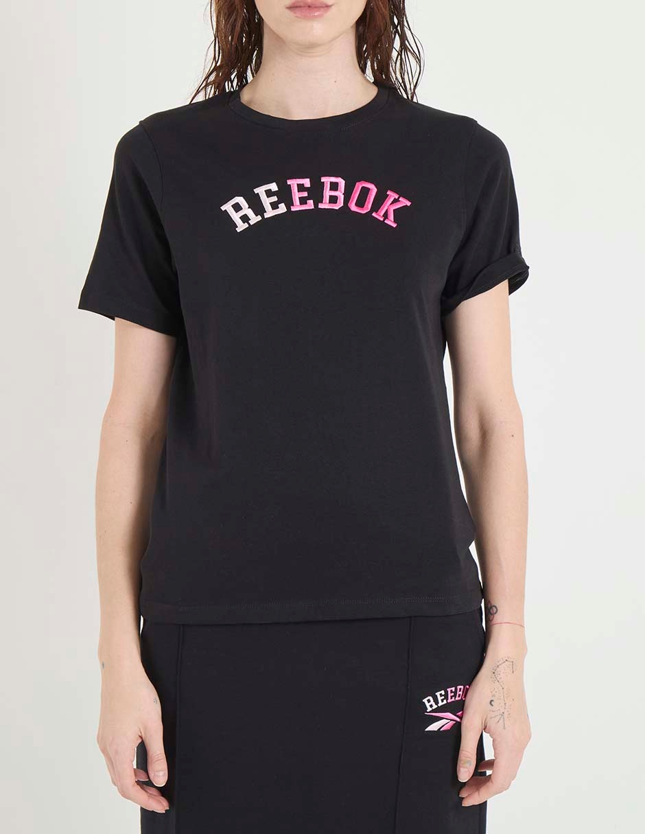 Playera manga corta Wmn's Lifestyle Core Plus 6 cuello redondo mujer 2