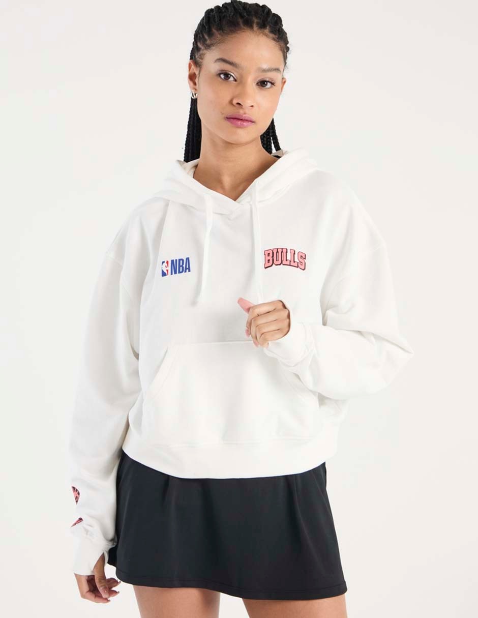 Sudadera con capucha Chicago Bulls para mujer 1
