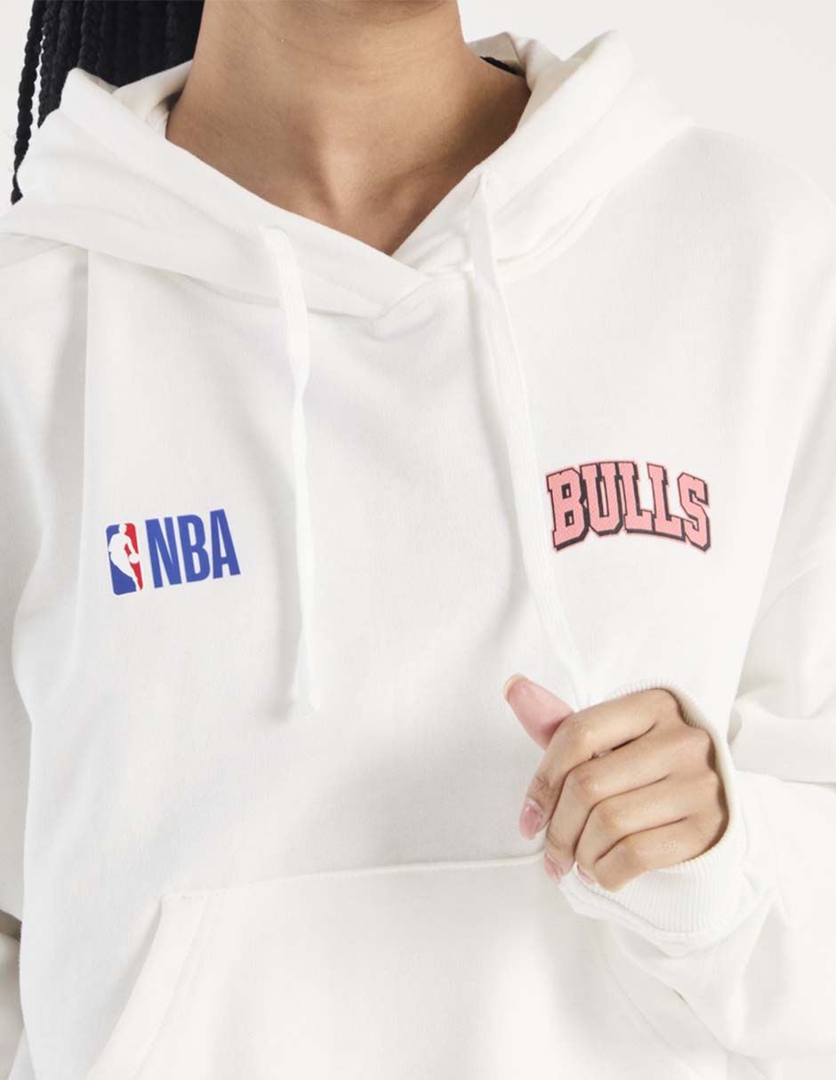 Sudadera con capucha Chicago Bulls para mujer 7
