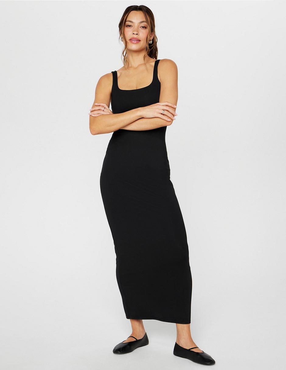 Vestido largo casual Fabletics para mujer