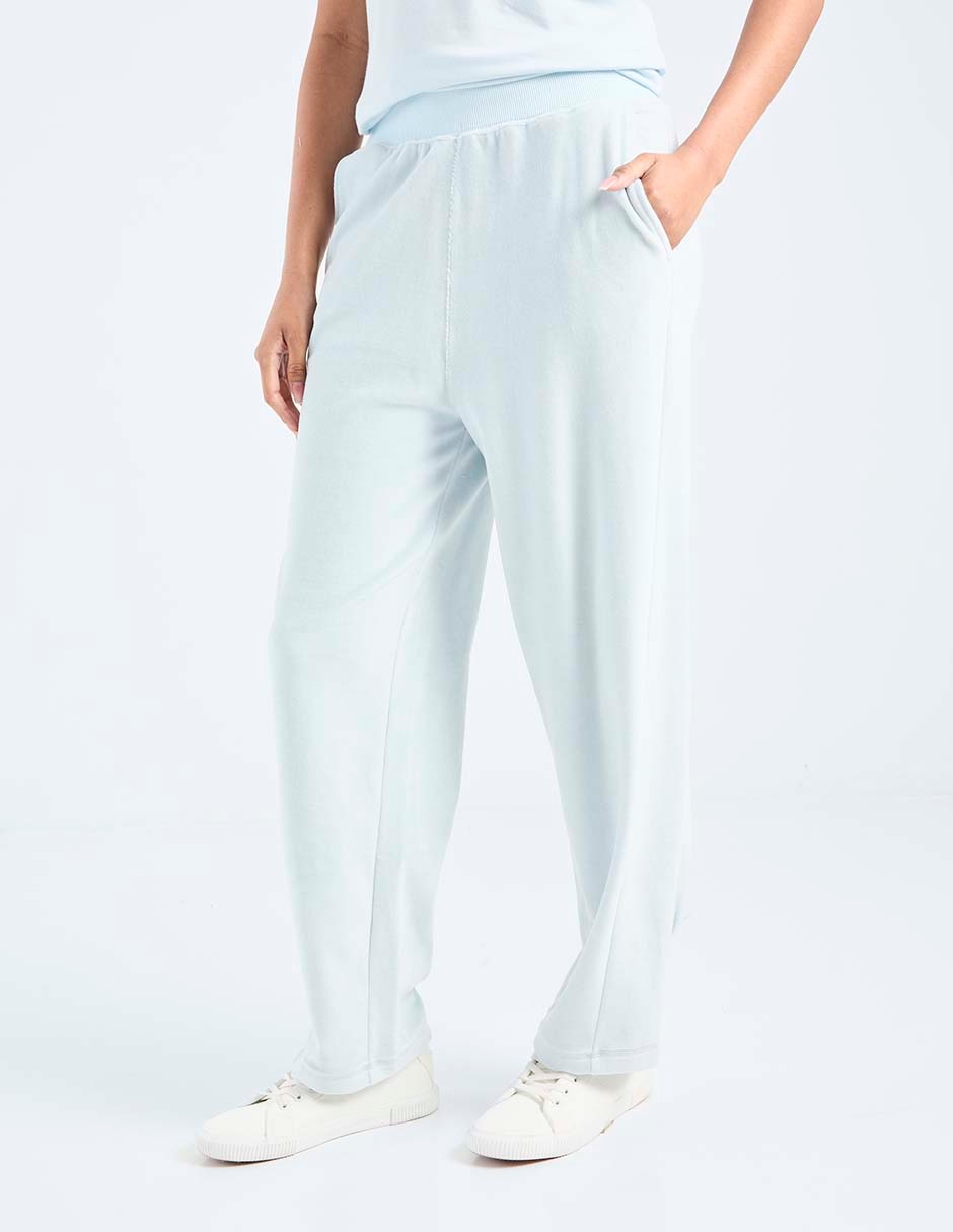 Pants regular con elástico para mujer Pants regular con elástico para mujer