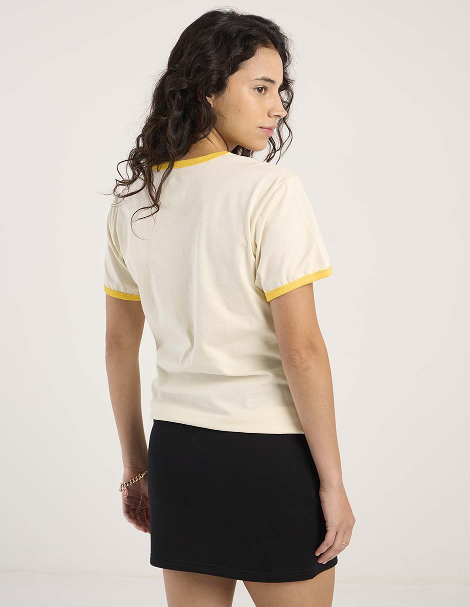 Playera manga corta Champion cuello redondo para mujer