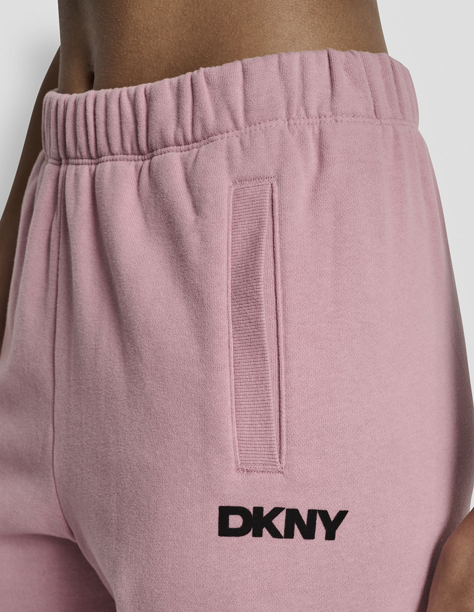 Pants regular con elástico para mujer 2