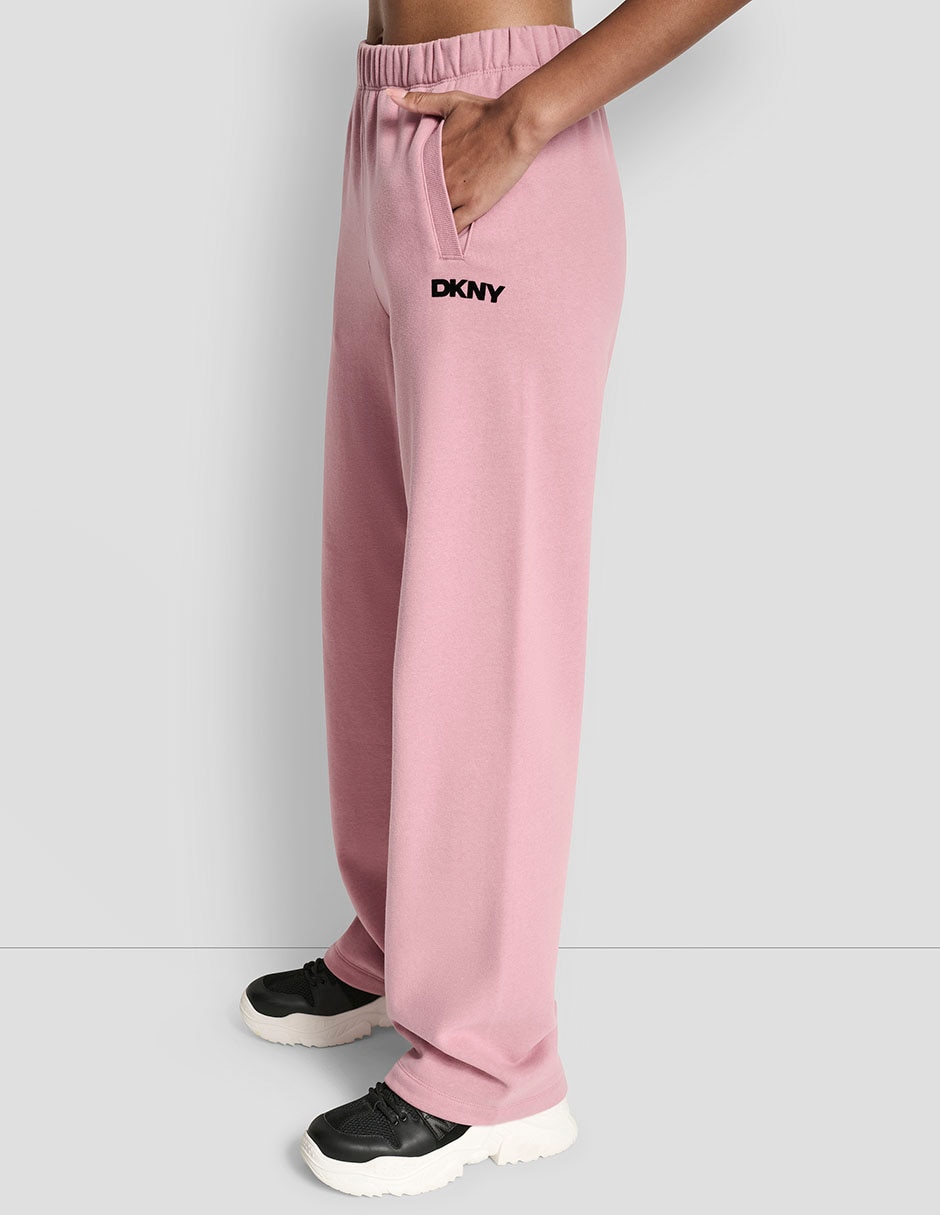 Pants regular con elástico para mujer 5