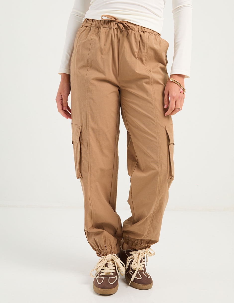 Pantalón cargo regular para mujer 5