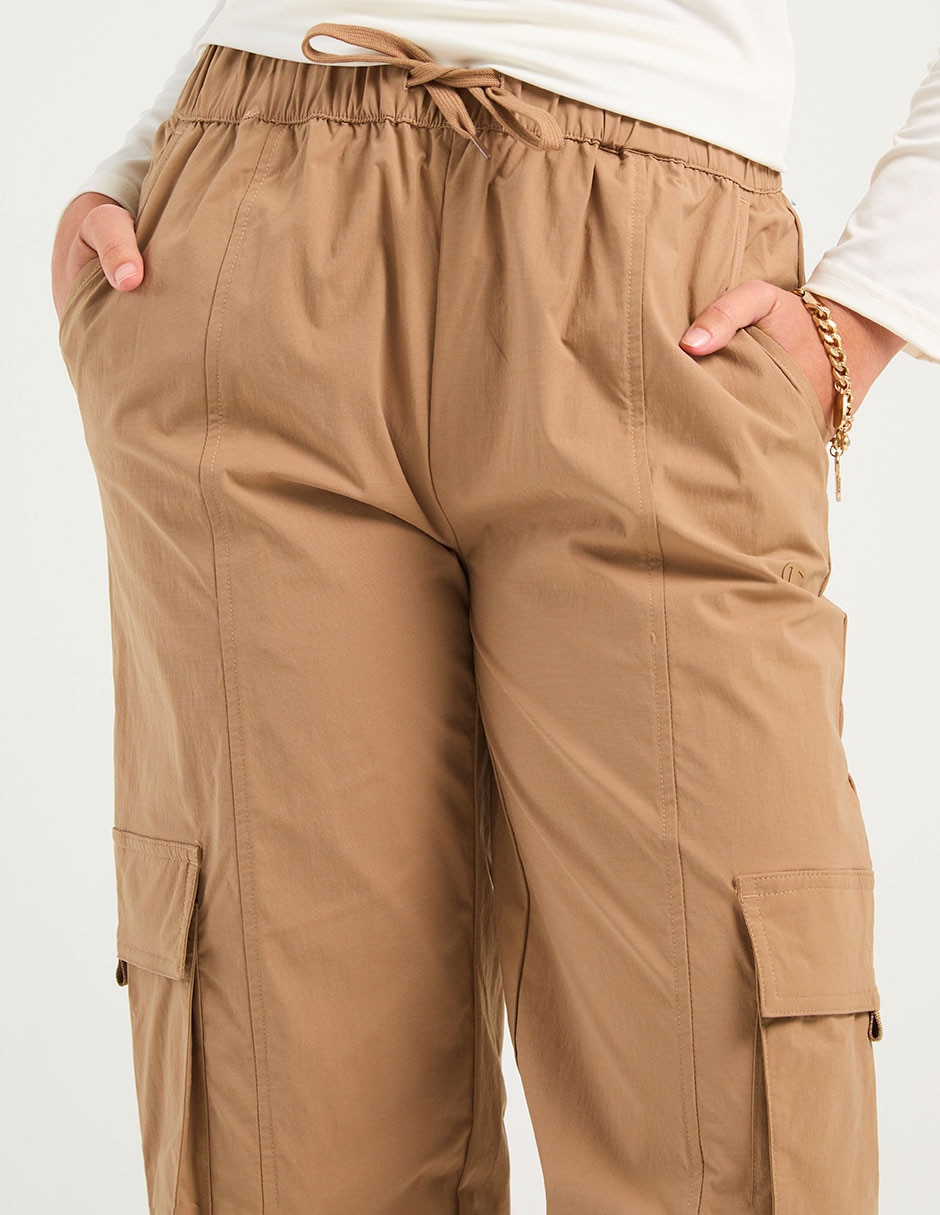 Pantalón cargo regular para mujer