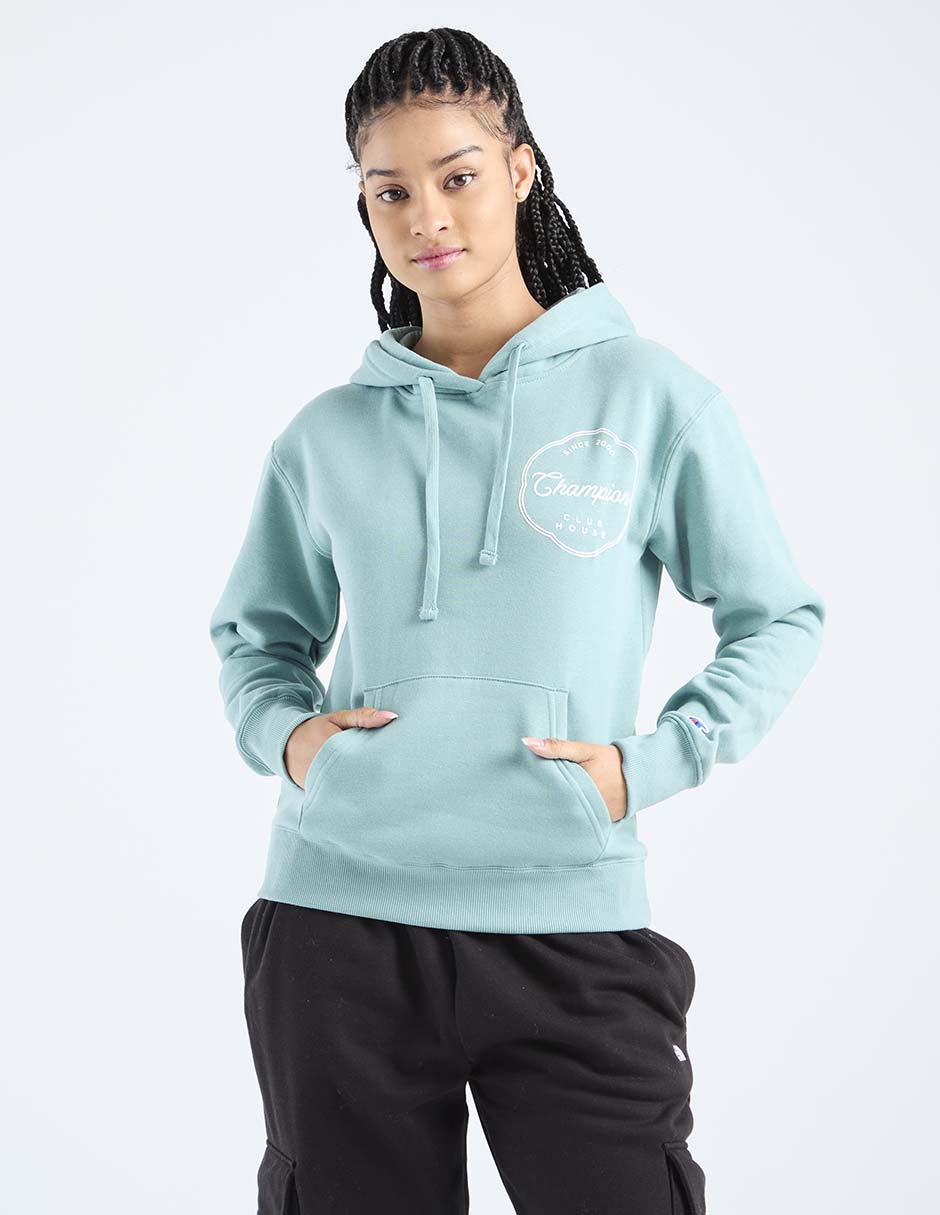 Sudadera con capucha y bolsa Champion para mujer