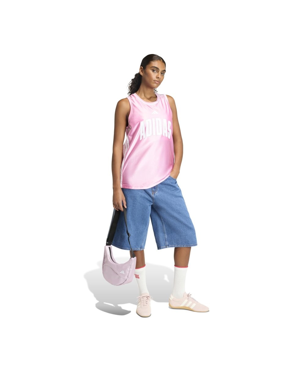 Playera manga corta Adidas Sportswear Stadium cuello redondo para mujer