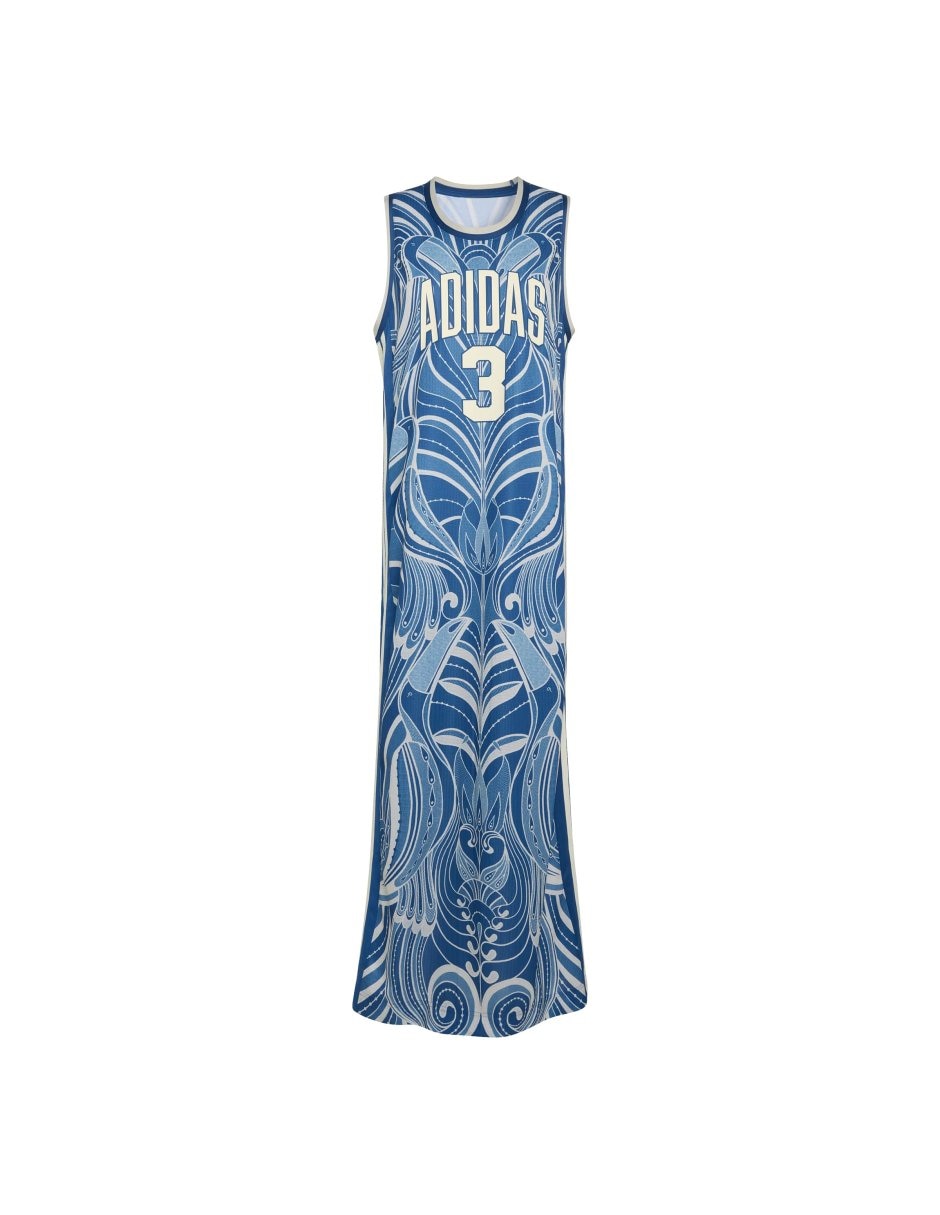 Vestido largo casual Adidas Sportswear Brand Collaboration para mujer
