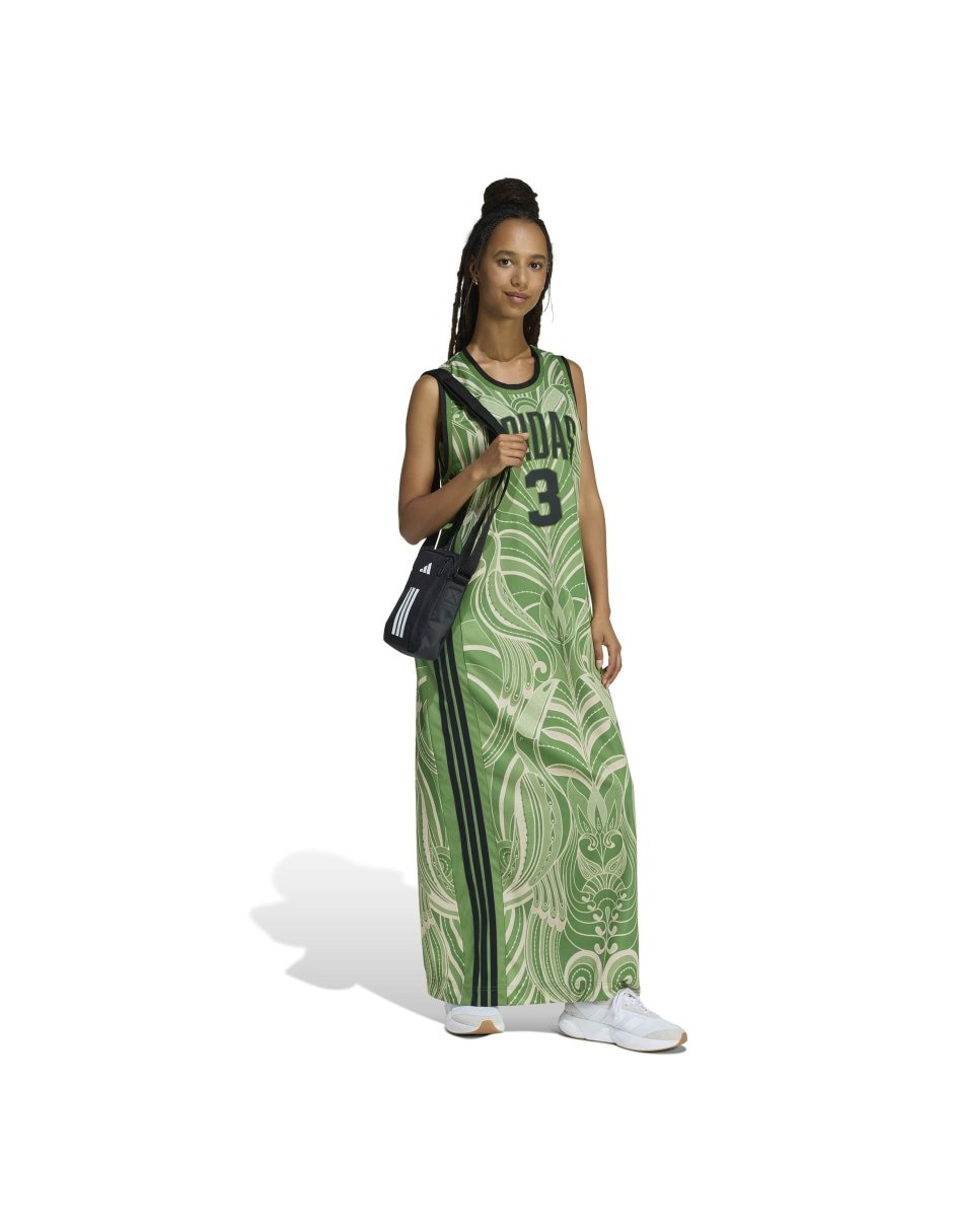Vestido largo casual Adidas Sportswear Brand Collaboration para mujer