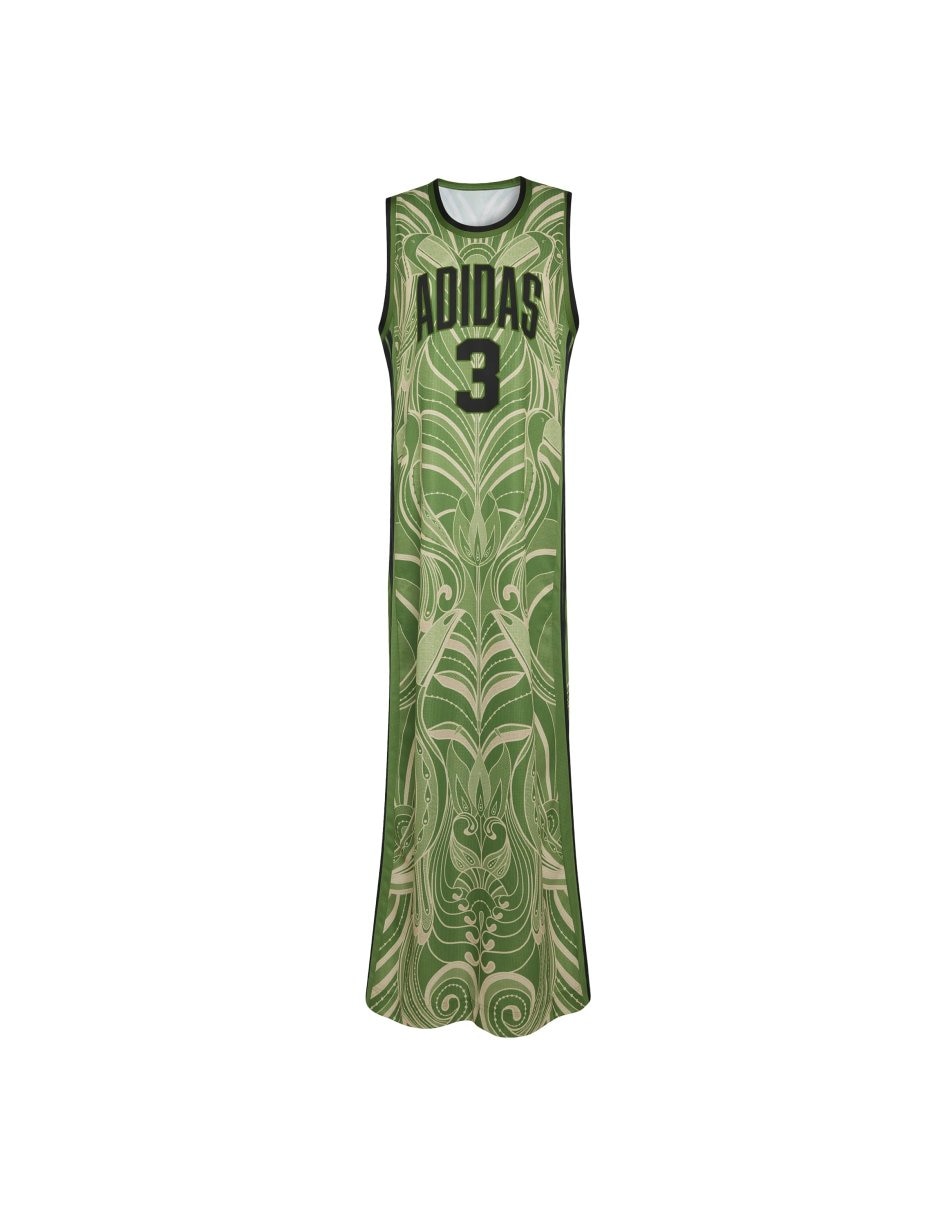 Vestido largo casual Adidas Sportswear Brand Collaboration para mujer
