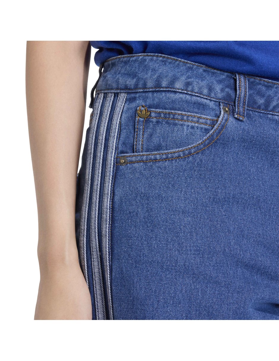 Pantalón relaxed Adidas Originals wide leg para mujer