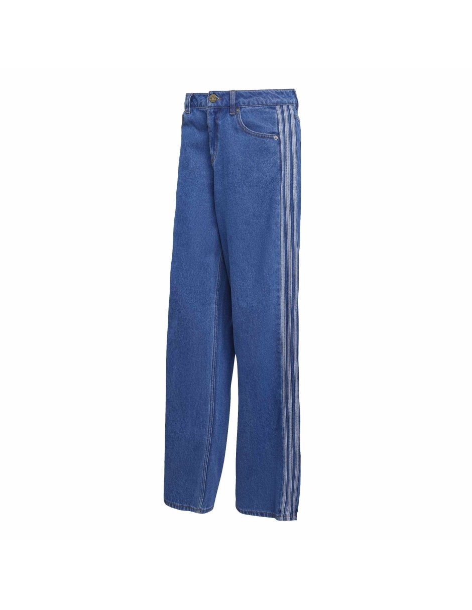 Pantalón relaxed Adidas Originals wide leg para mujer
