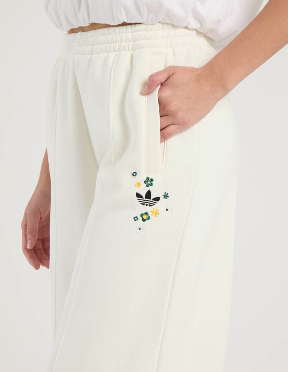Pantalón relaxed Adidas Originals wide leg para mujer
