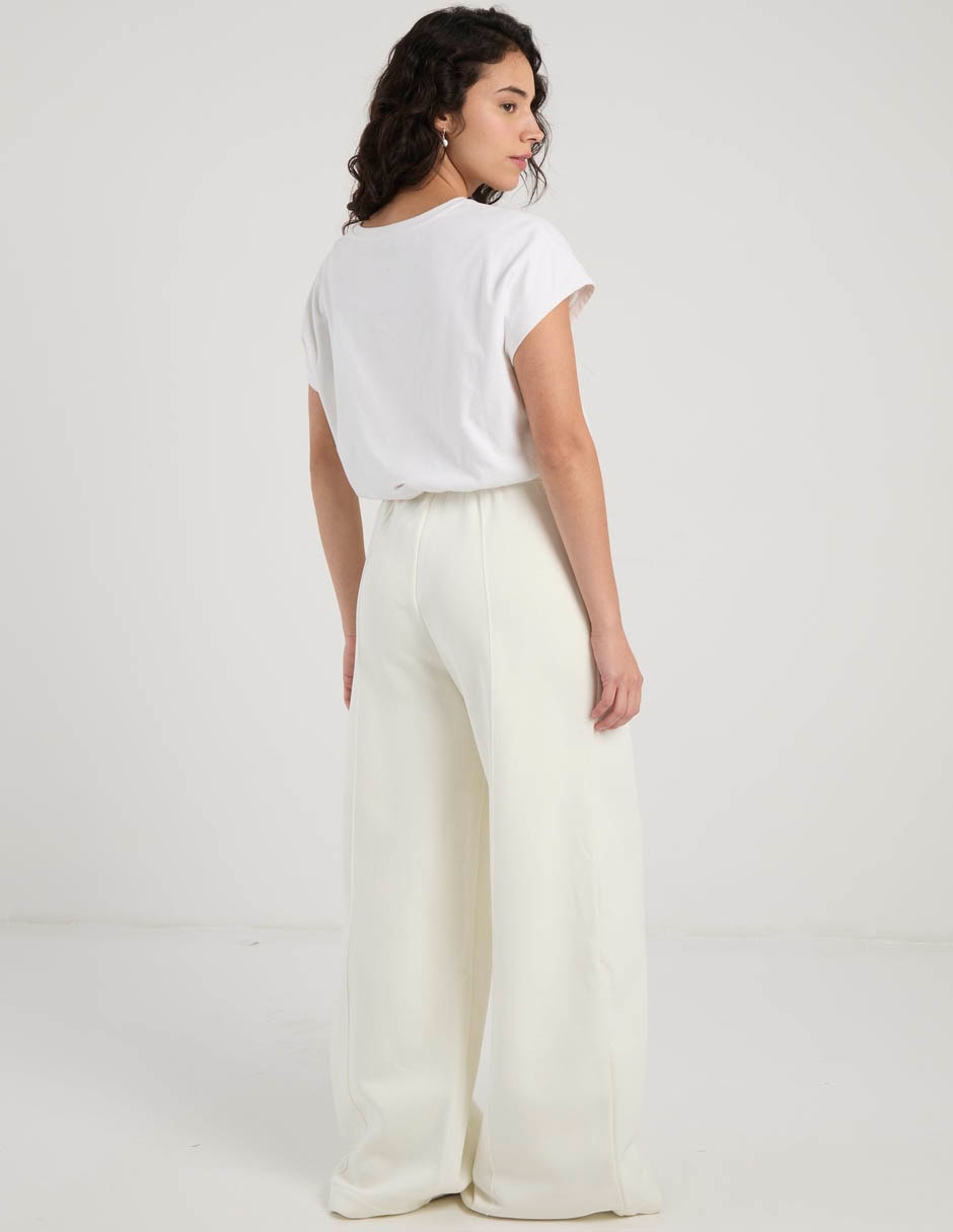 Pantalón relaxed Adidas Originals wide leg para mujer