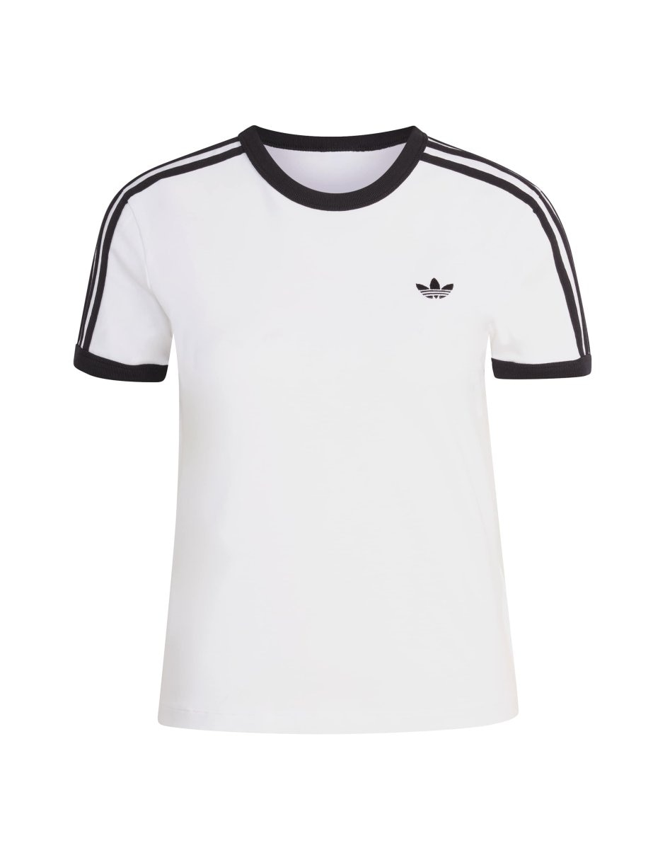 Playera manga corta Adicolor cuello redondo para mujer 1