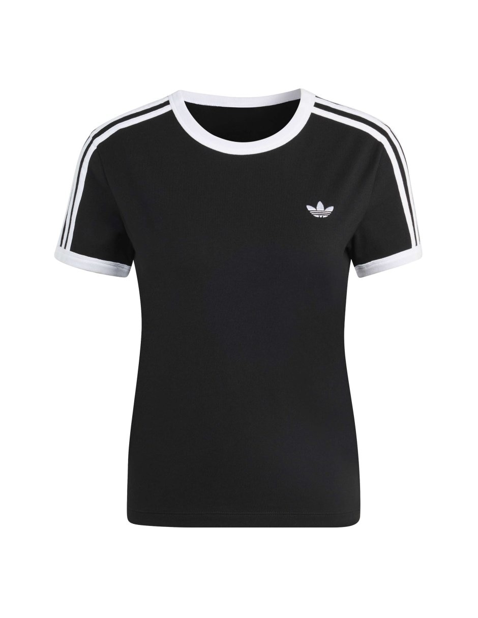 Playera manga corta Adicolor cuello redondo para mujer 1