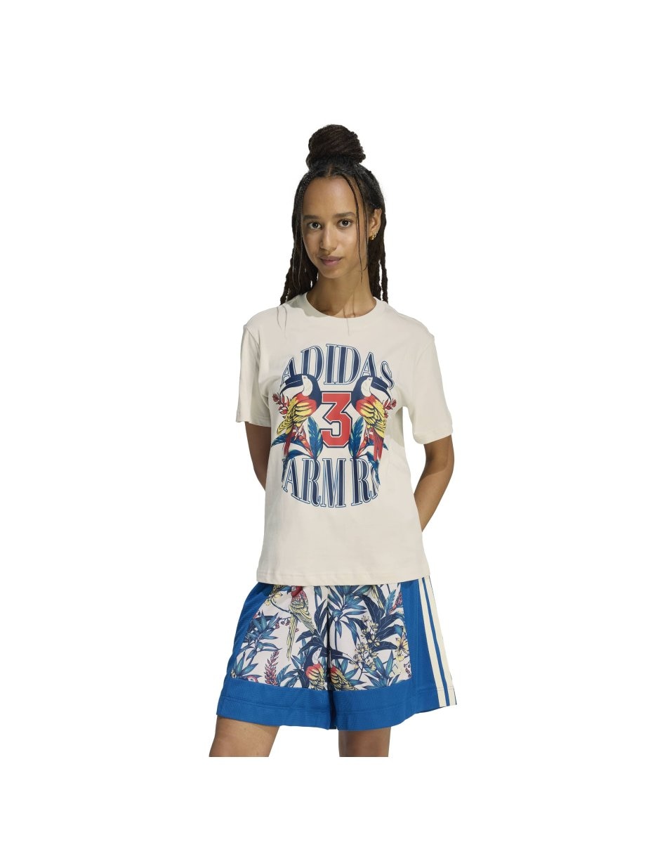 Playera Brand Collaboration manga corta para mujer