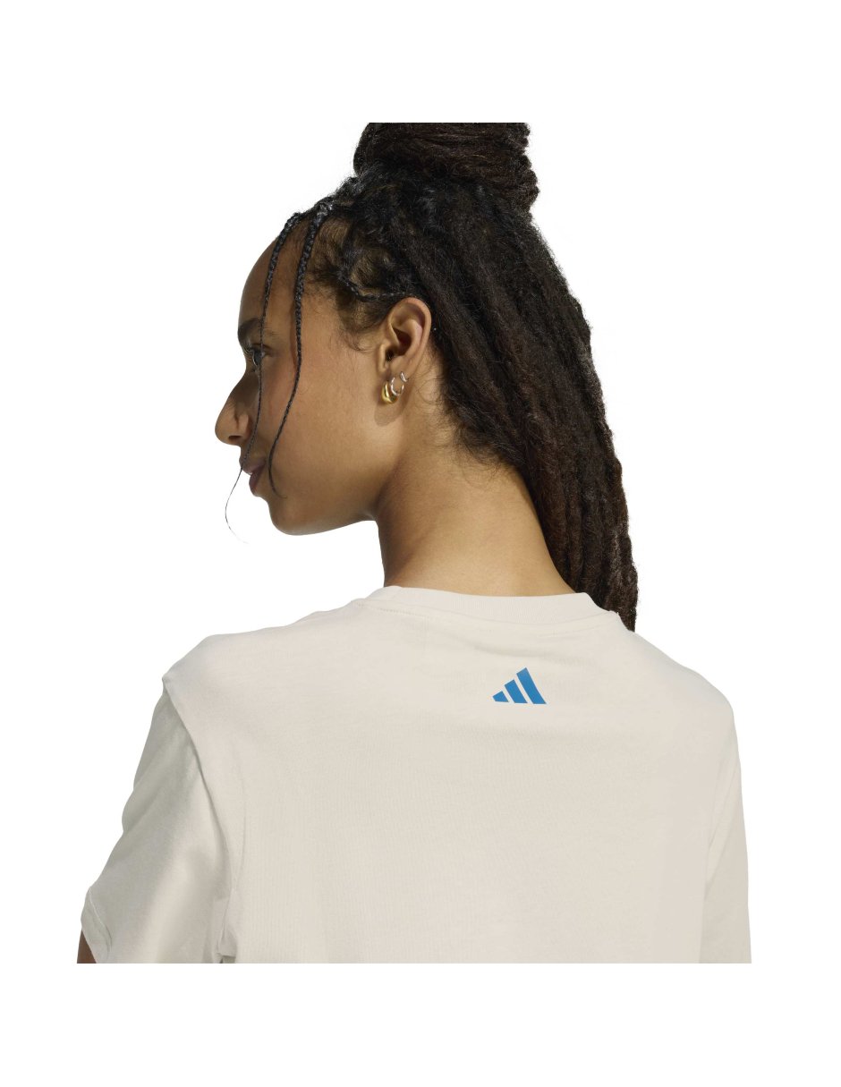 Playera Brand Collaboration manga corta para mujer 6