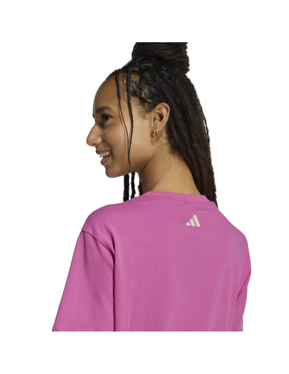 Playera Brand Collaboration manga corta para mujer 6