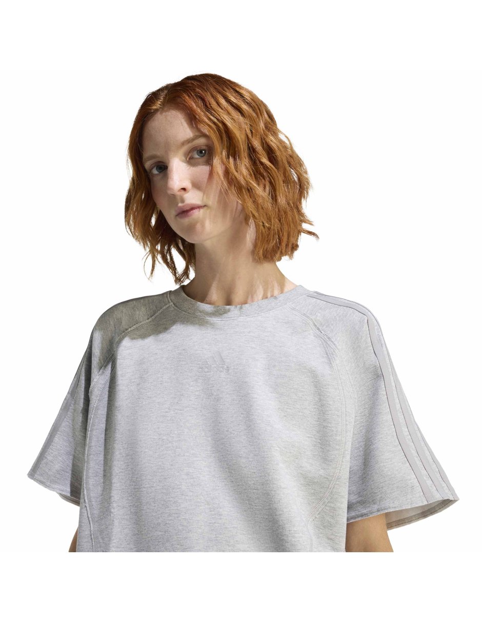 Playera manga corta Adidas Originals Main Originals cuello redondo para mujer