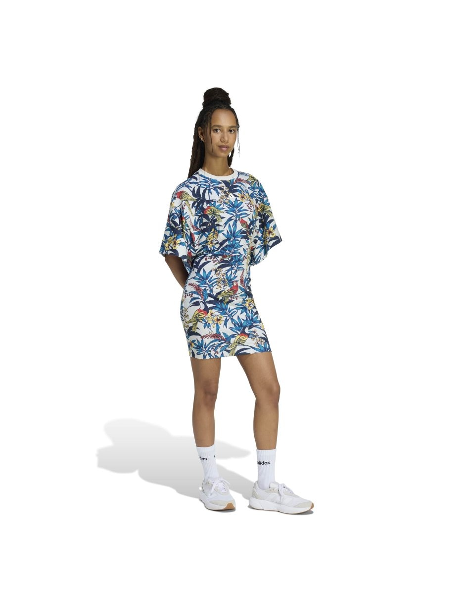 Vestido largo casual Adidas Sportswear Brand Collaboration para mujer