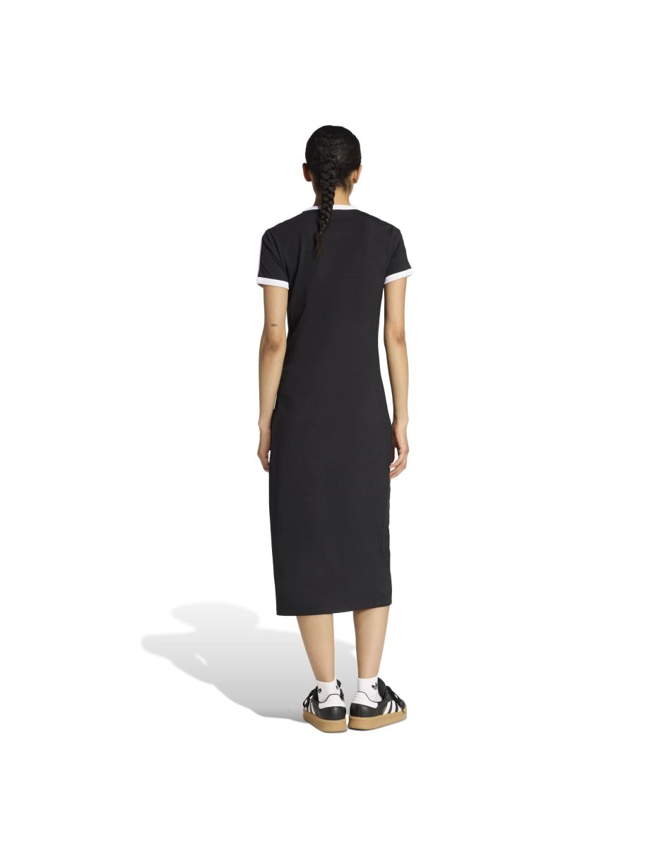 Vestido largo casual Adidas Originals Adicolor para mujer