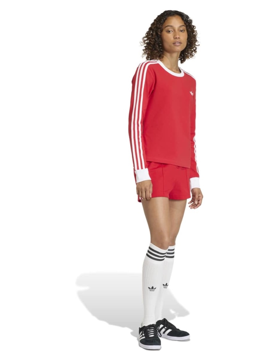"short/bermuda" adicolor  "de" algodón "para mujer" 8