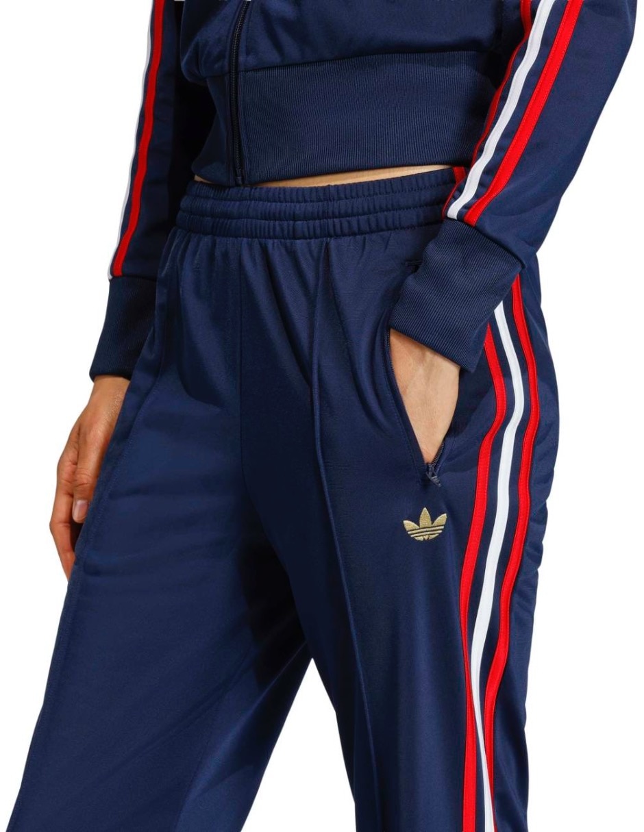 Pants regular con elástico para mujer