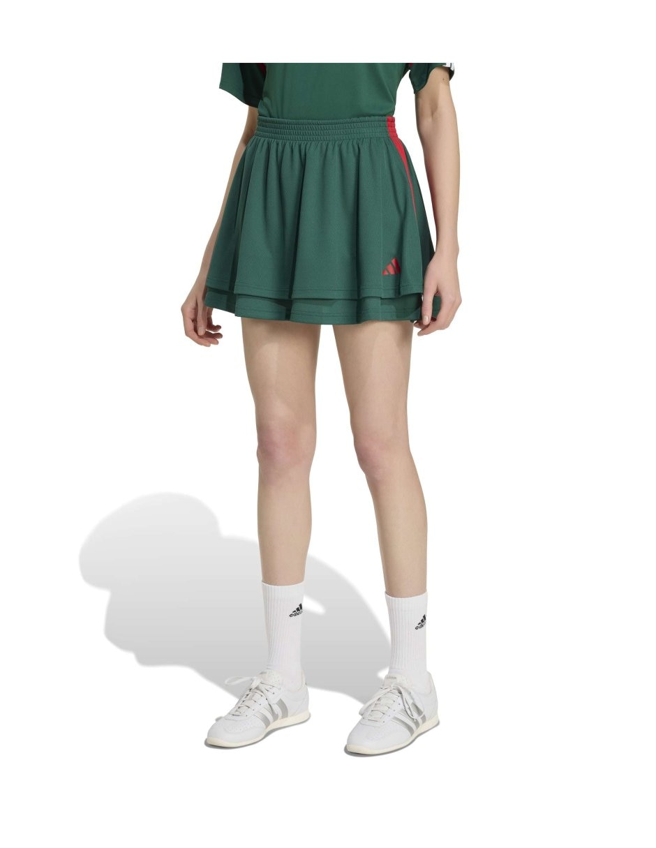 Falda midi a la cintura Falda midi a la cintura