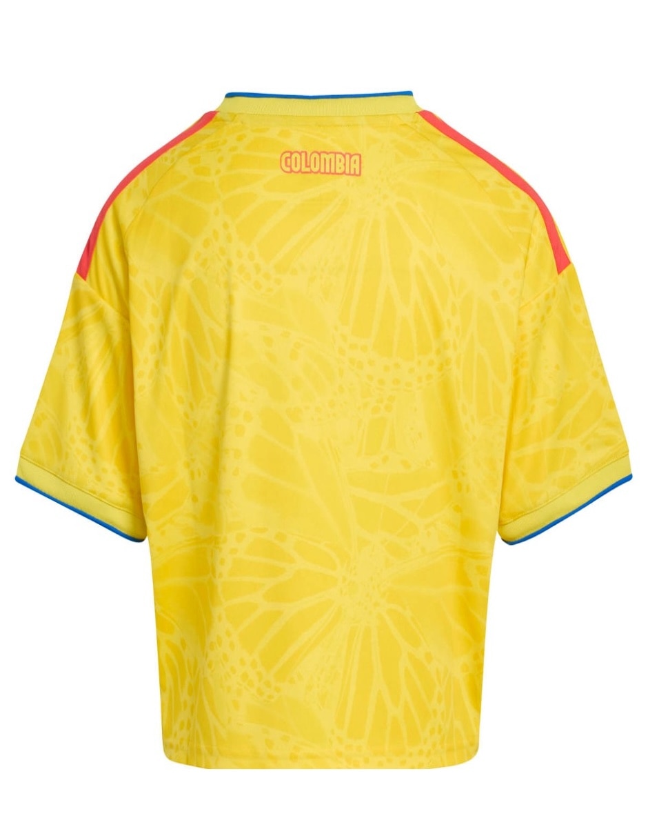 Playera Federación Colombia manga regular para mujer 5