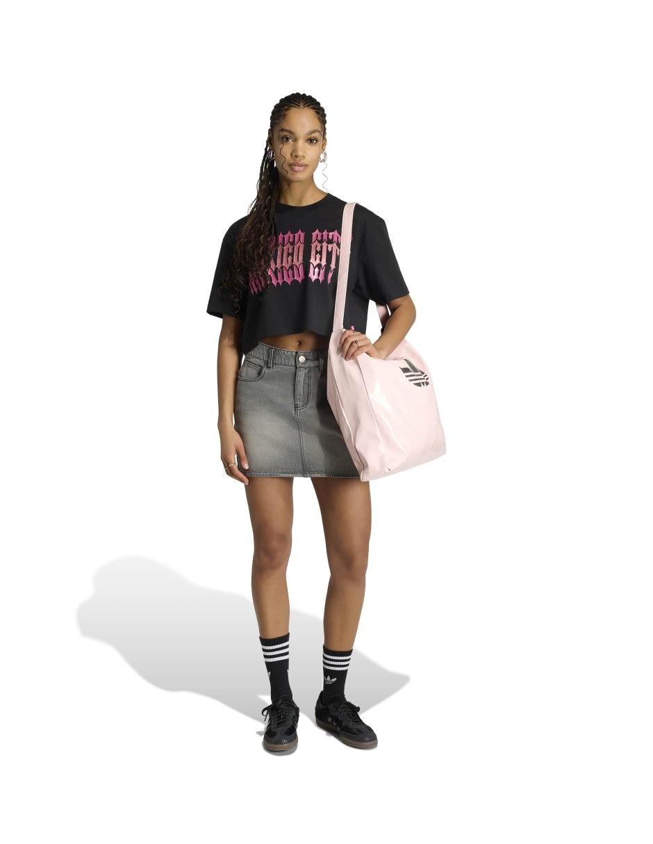 Playera Fútbol City manga corta para mujer 3