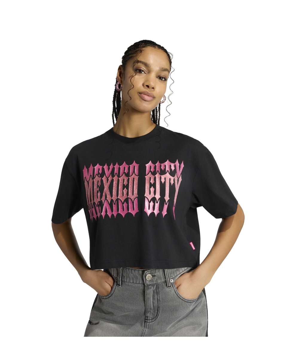 Playera Fútbol City manga corta para mujer 2