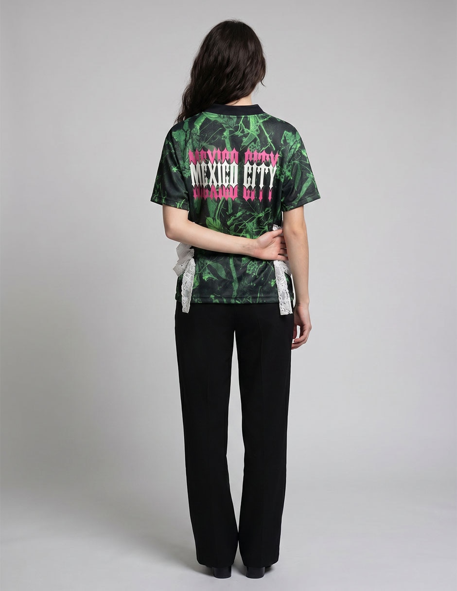 Playera Fifa World Cup Cdmx Recon Jsy manga regular para mujer
