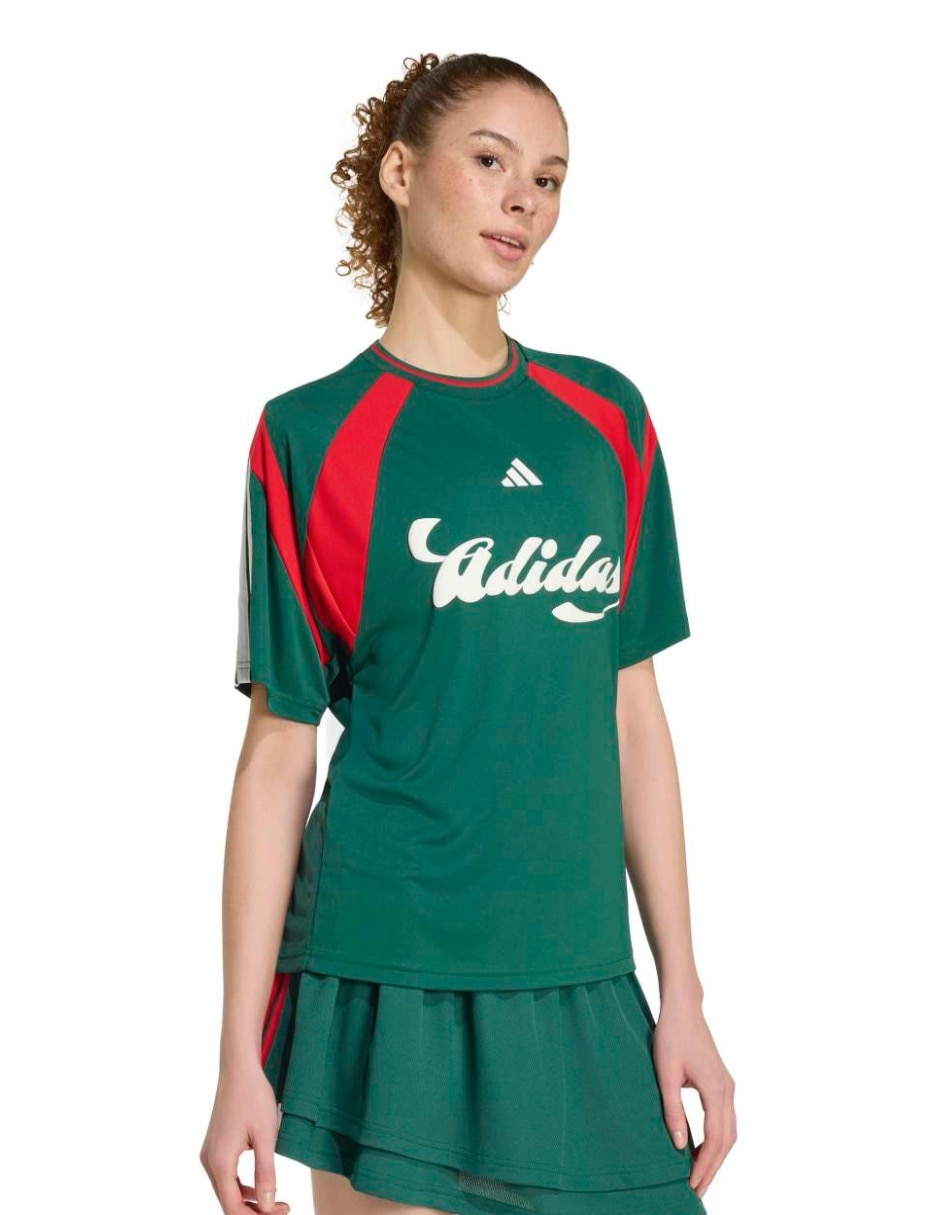 Playera manga corta Fifa World Cup House Of Tiro cuello redondo para mujer