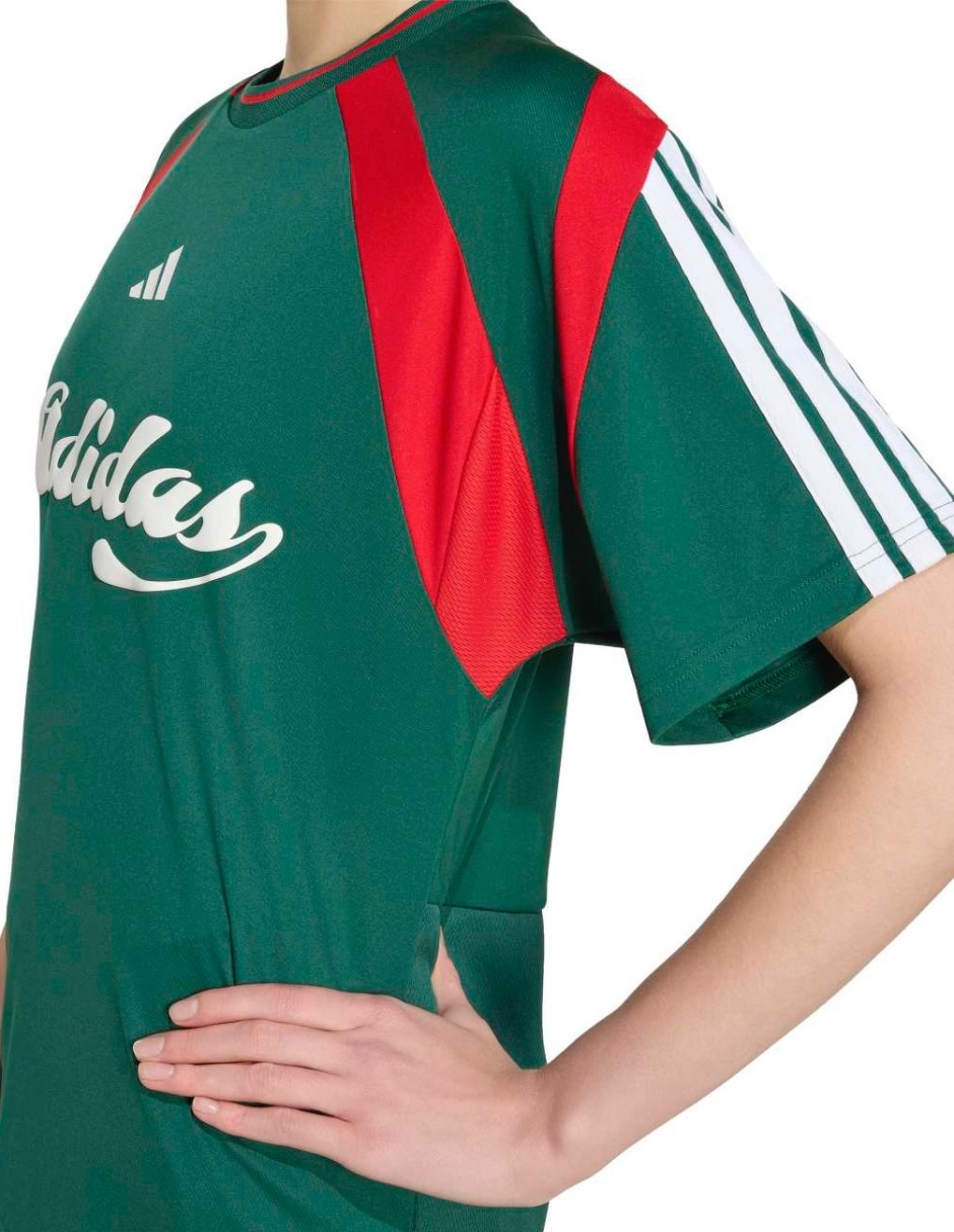 Playera manga corta Fifa World Cup House Of Tiro cuello redondo para mujer