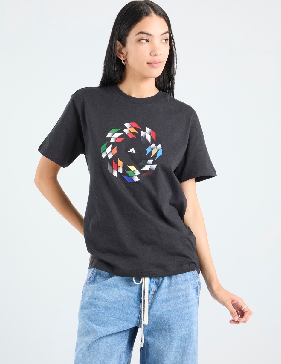 Playera manga corta Table Tee cuello redondo mujer 5