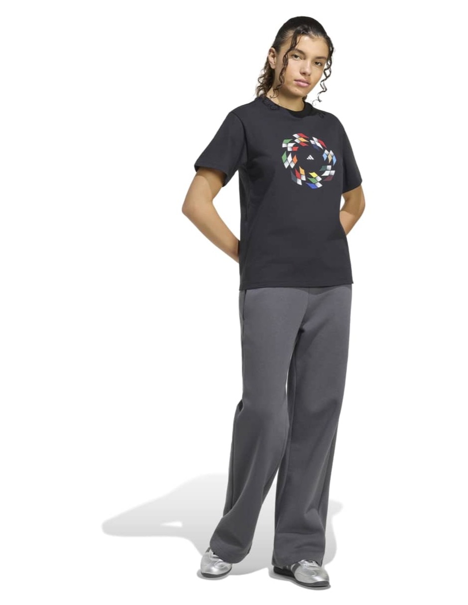 Playera manga corta Table Tee cuello redondo mujer 4