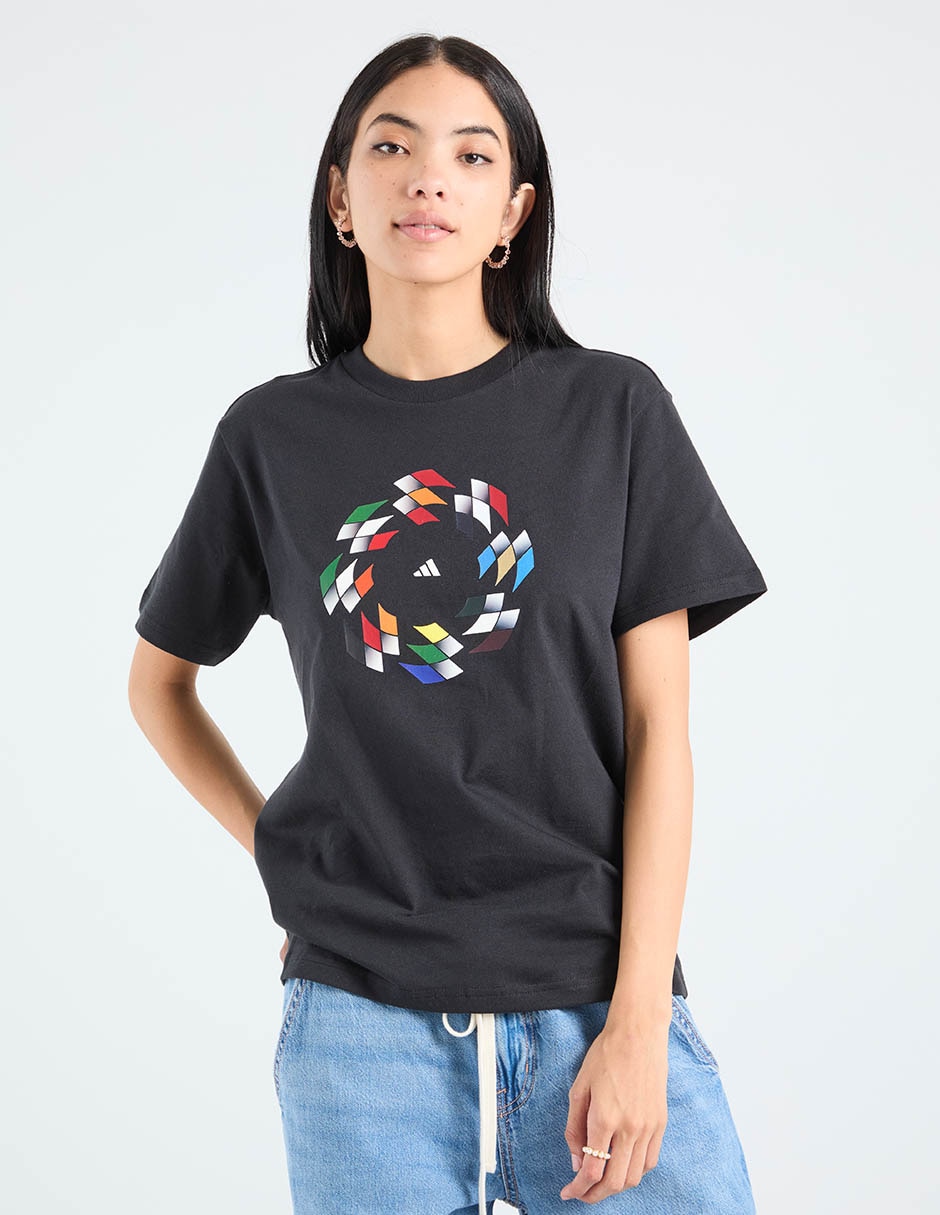 'playera' 'manga' corta table tee 'cuello' redondo 'para mujer'