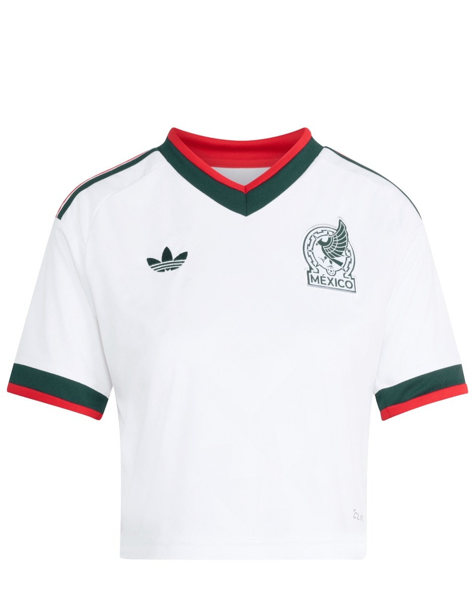 Playera Fútbol Federación México manga corta para mujer 6