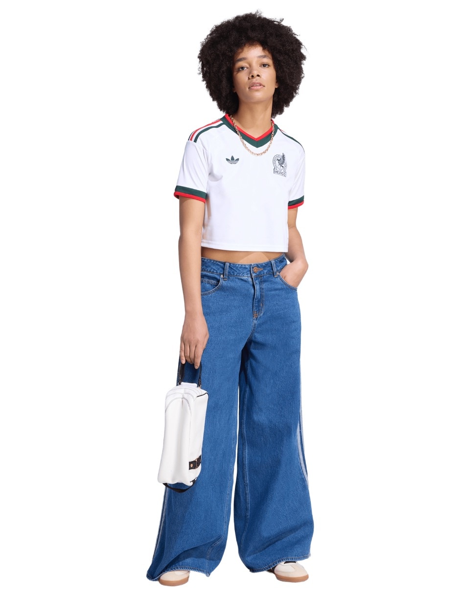 Playera Fútbol Federación México manga corta para mujer 2