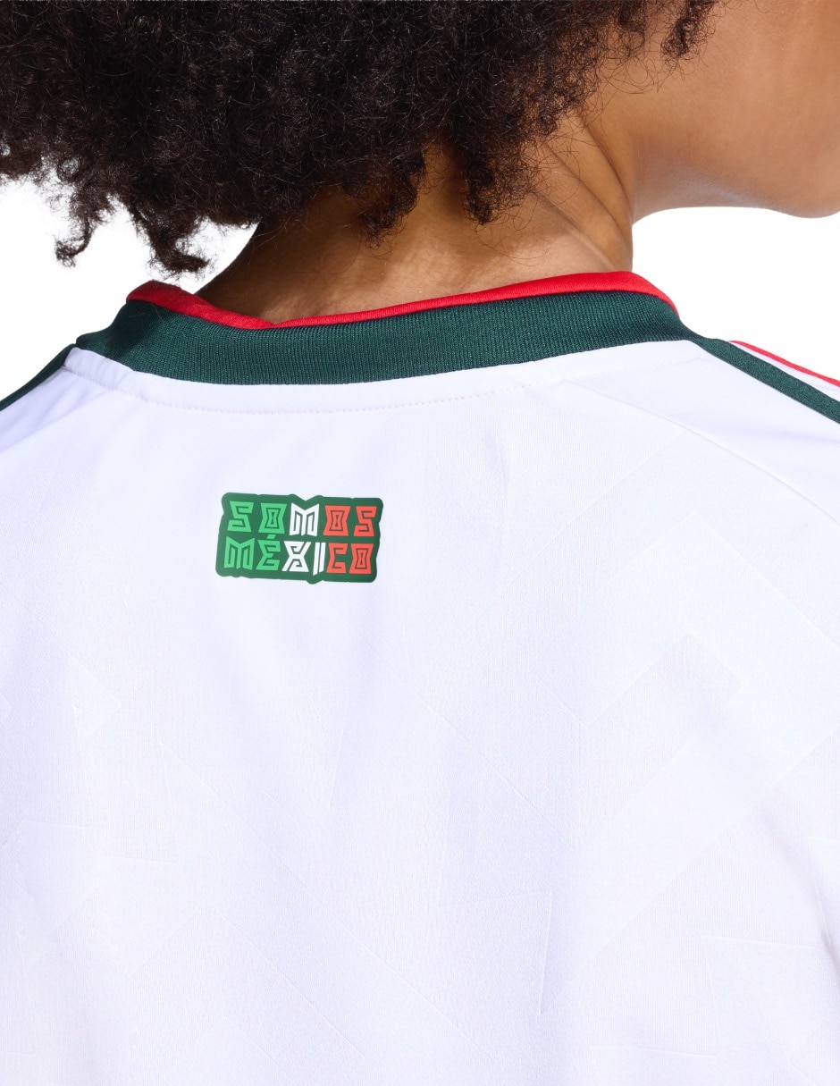 Playera Fútbol Federación México manga corta para mujer 7