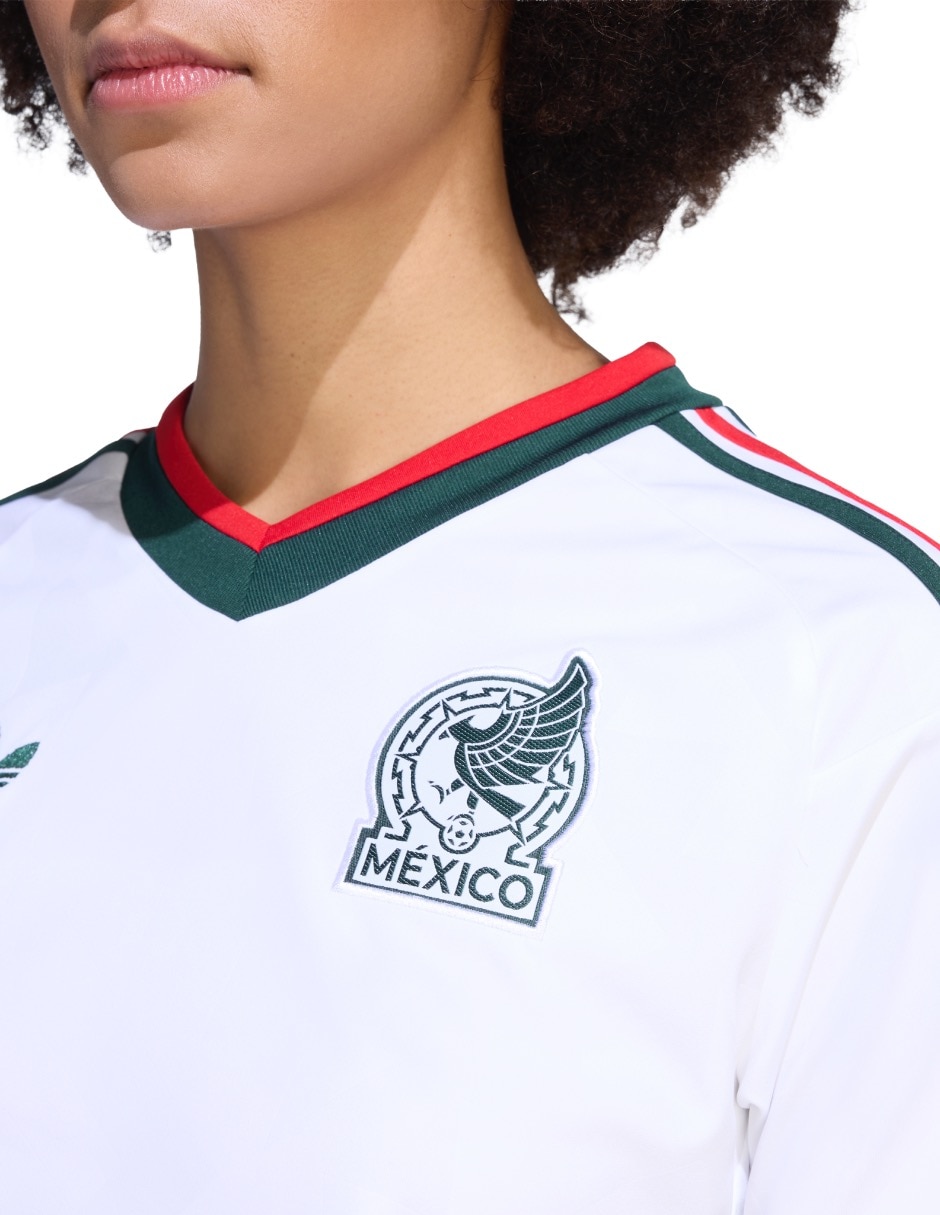Playera Fútbol Federación México manga corta para mujer 3